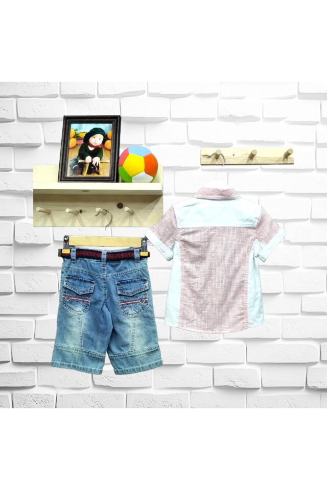 Erkek Bebek Şortlu Takım