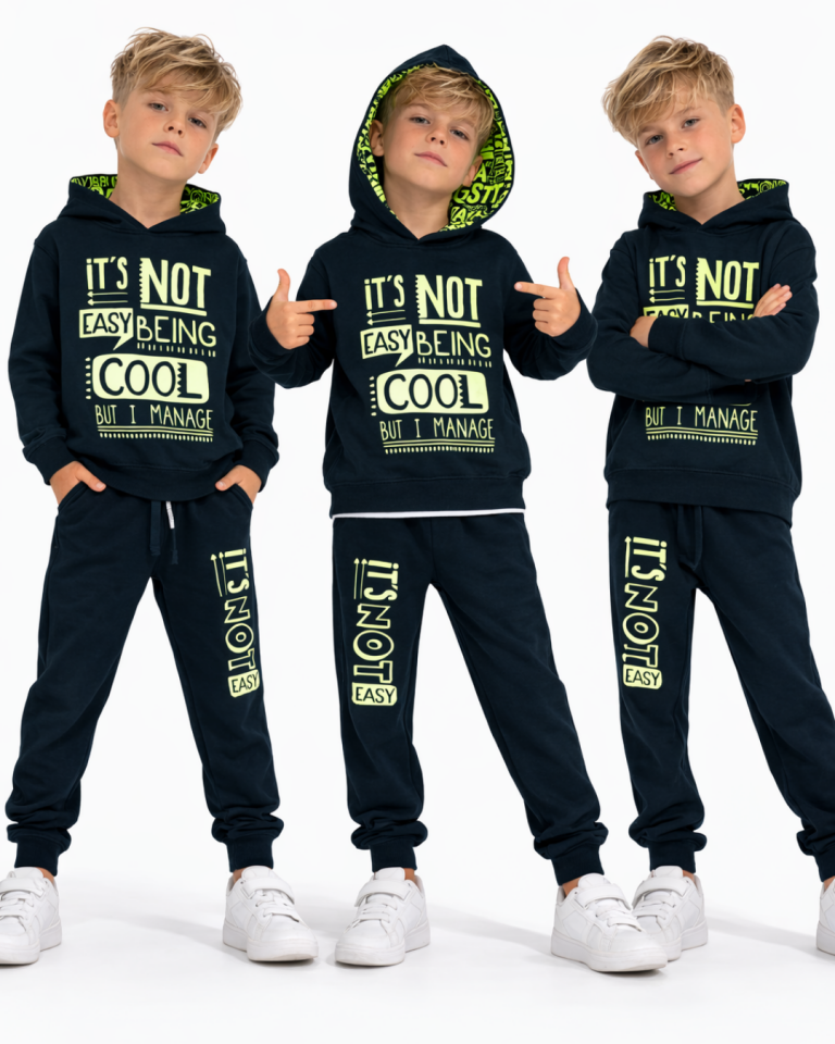 Pelops Erkek Çocuk Spor Eşofman Takım