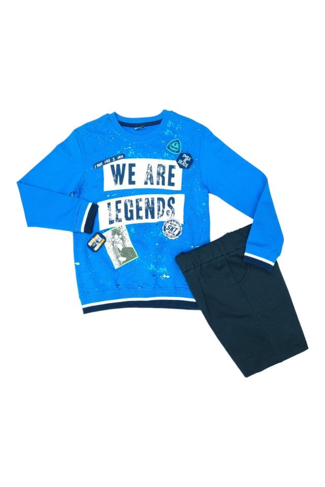 Pelops Erkek Çocuk Spor Eşofman Takım