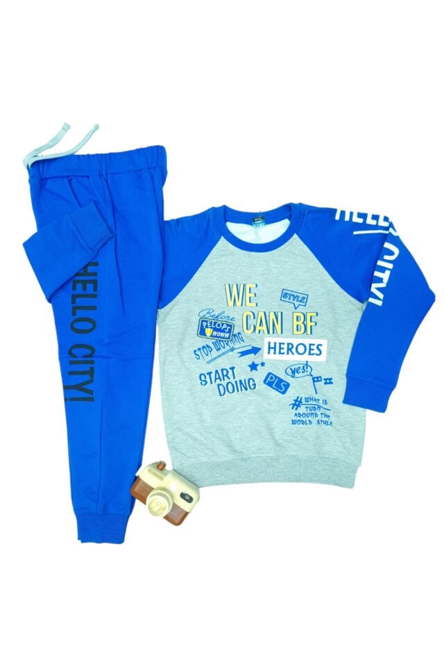 Pelops Erkek Çocuk Spor Eşofman Takım