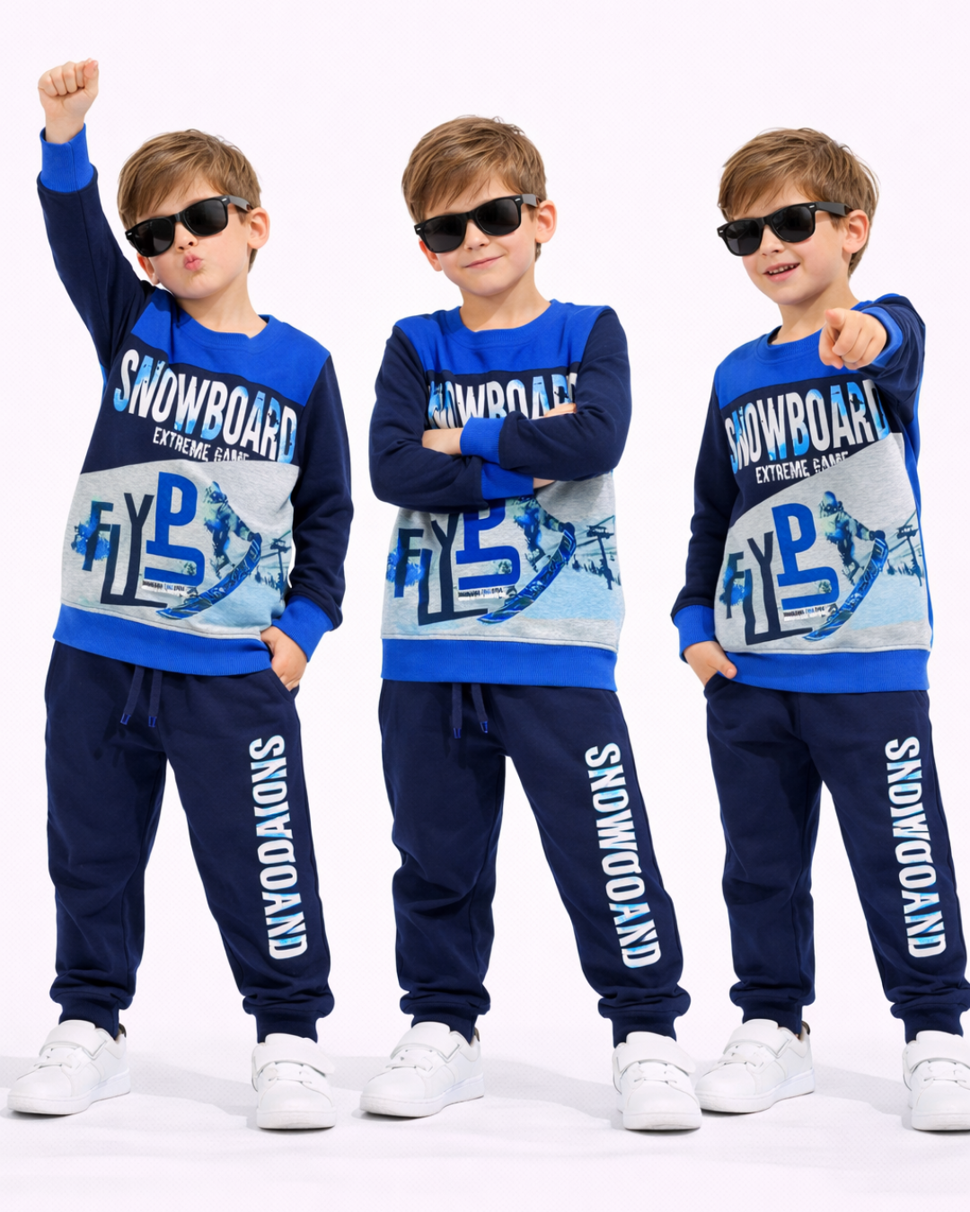 Pelops Erkek Çocuk Spor Eşofman Takım