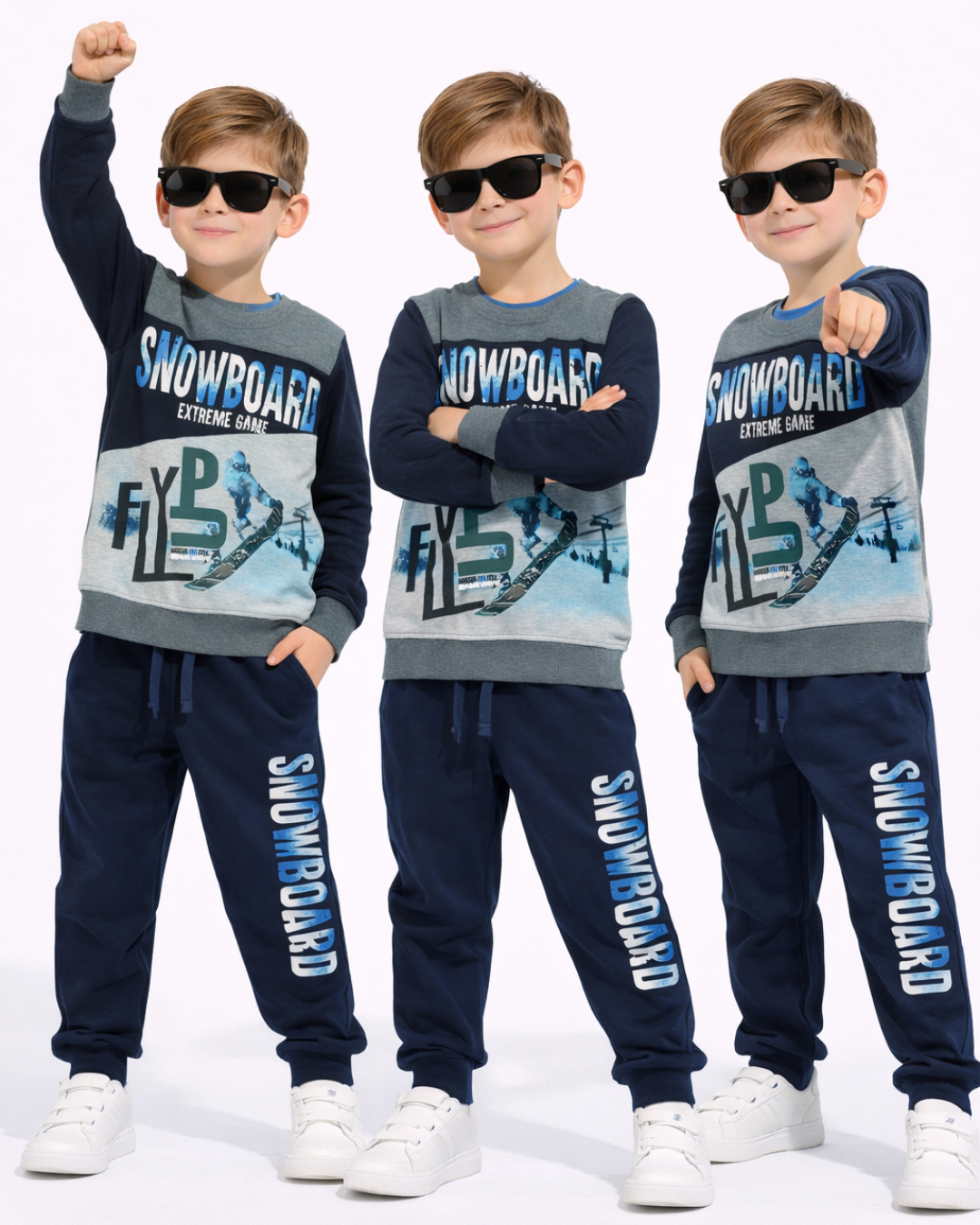 Pelops Erkek Çocuk Spor Eşofman Takım