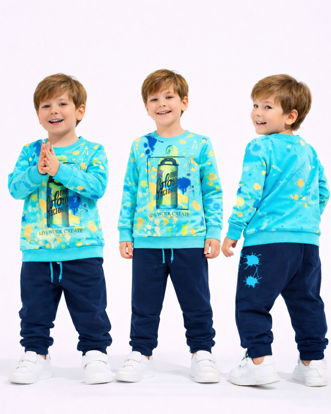 Pelops Erkek Çocuk Spor Eşofman Takım