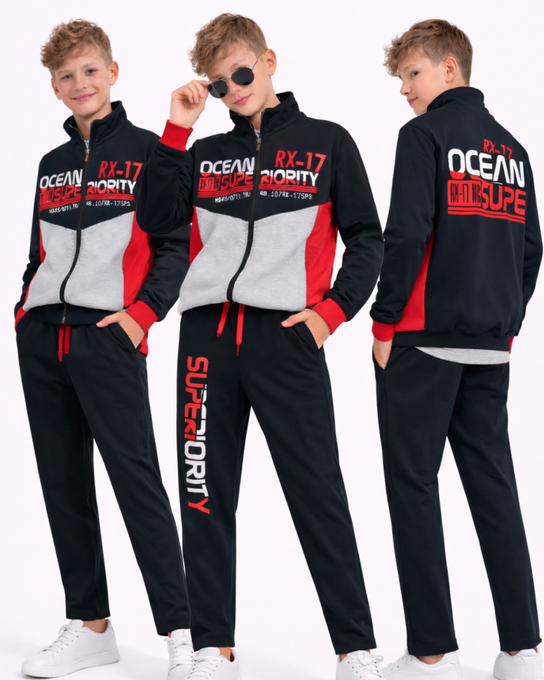 Pelops Erkek Çocuk Spor Eşofman Takım