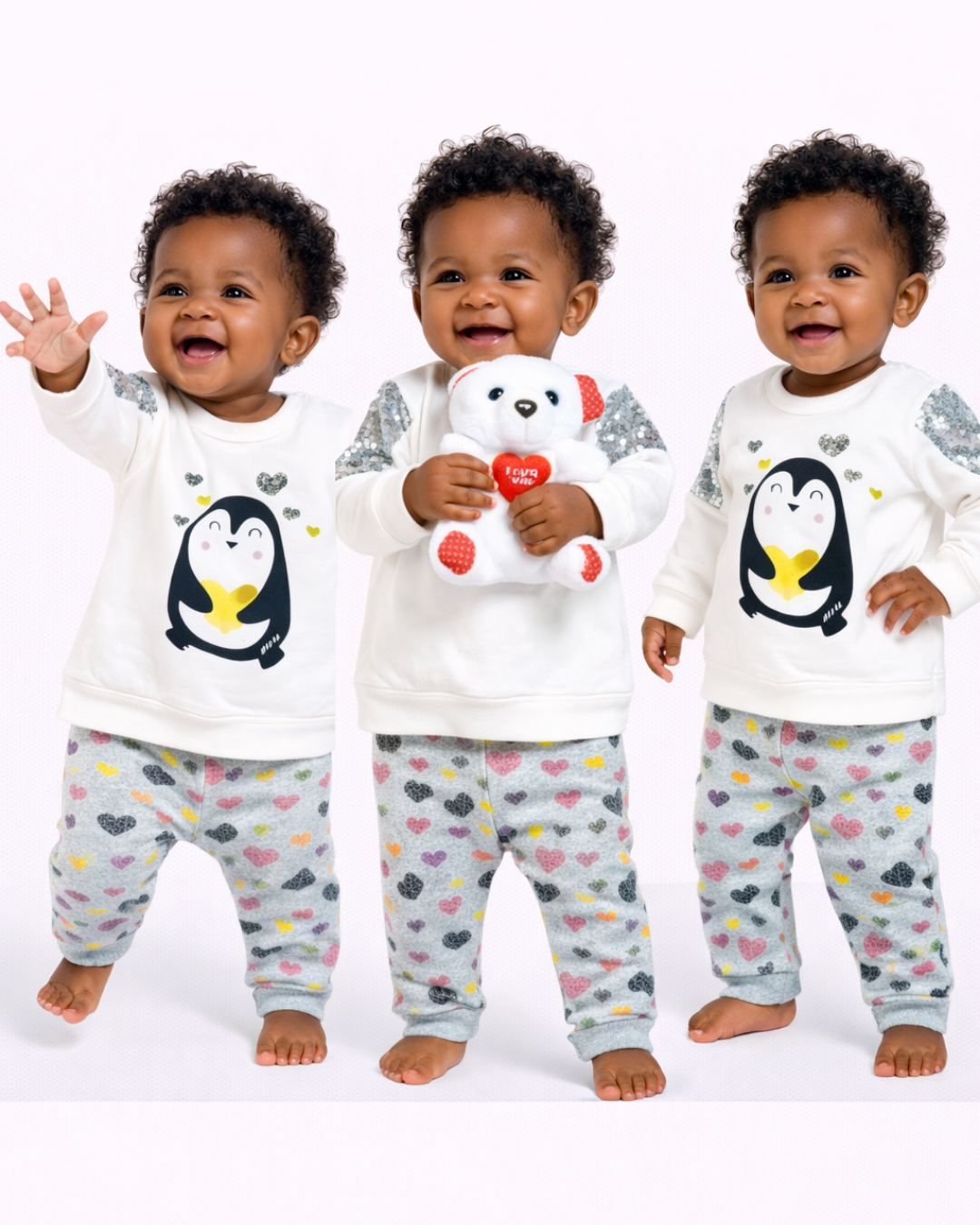 Pelops Kız Bebek Spor Eşofman Takım