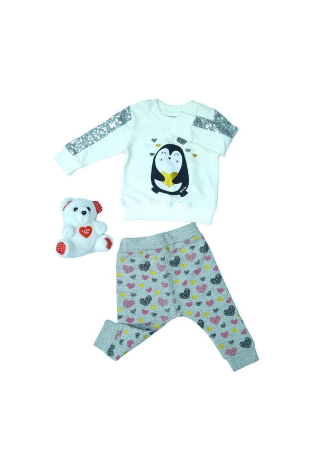 Pelops Kız Bebek Spor Eşofman Takım