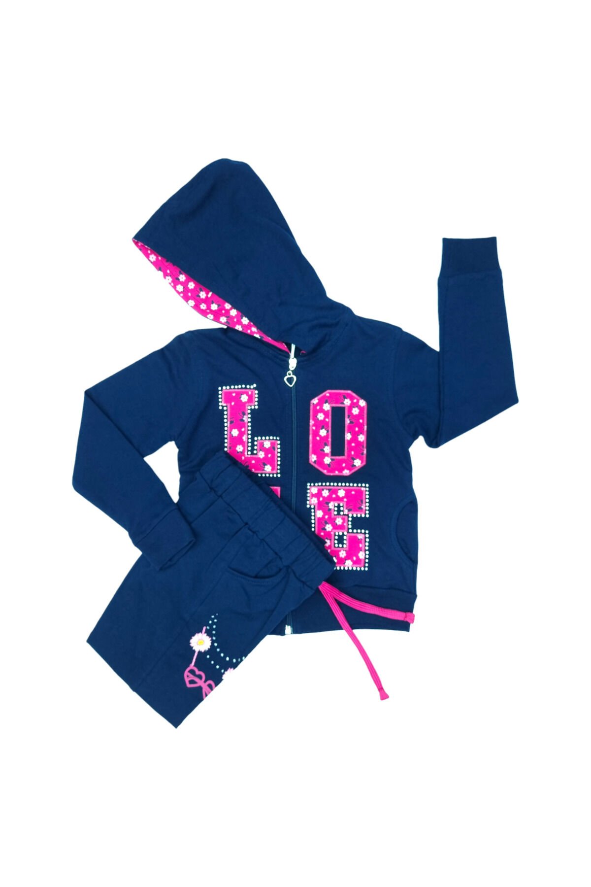 Pelops Kız Bebek Spor Eşofman Takım