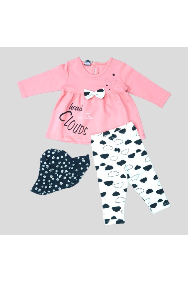 Pelops Kız Bebek Spor Taytlı Takım