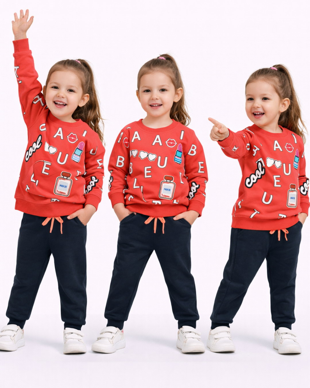 Pelops Kız Çocuk Spor Eşofman Takım