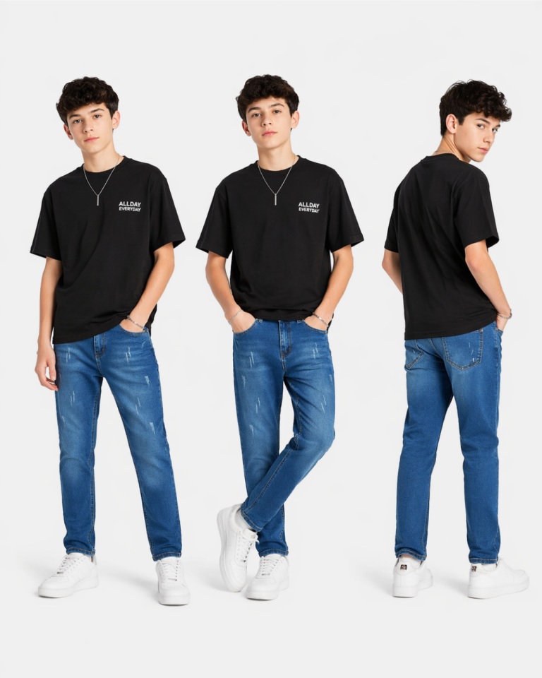 Derin Genç Erkek Kot Pantolon