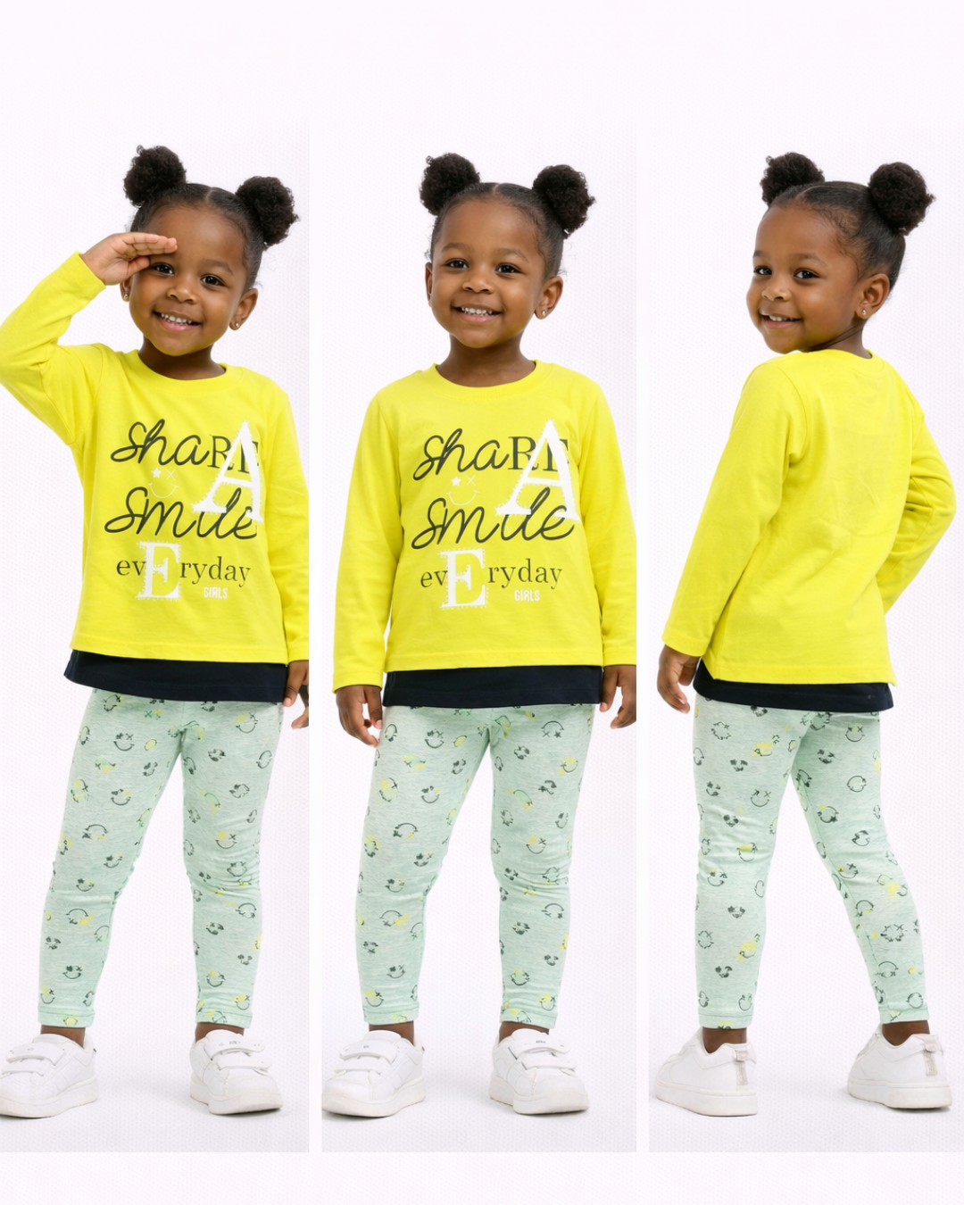 Pelops Kız Bebek Spor Taytlı Takım