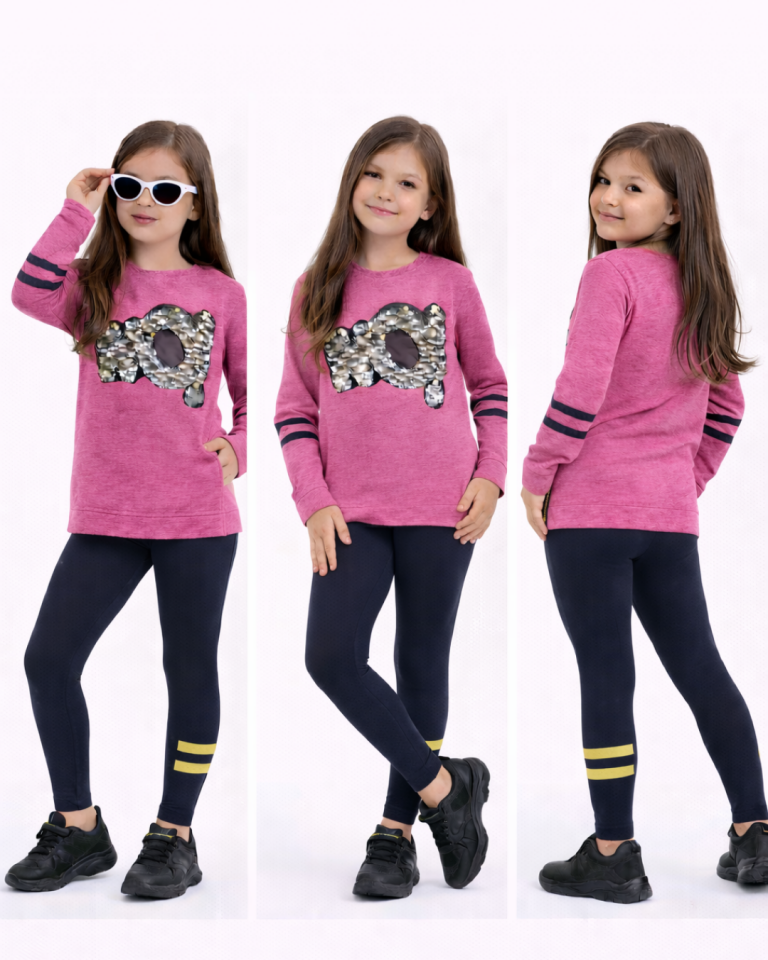 Pelops Kız Çocuk Spor Taytlı Takım