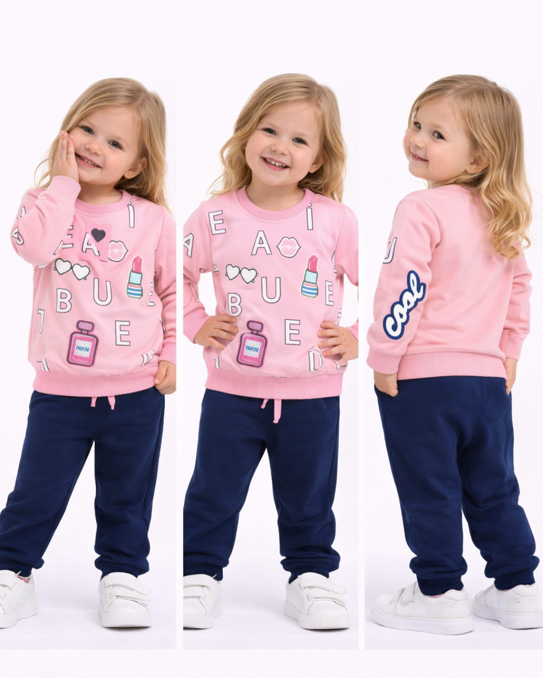 Pelops Kız Bebek Spor Eşofman Takım