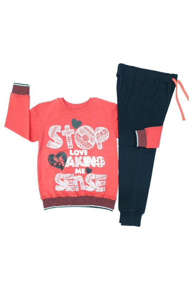 Pelops Kız Çocuk Spor Eşofman Takım