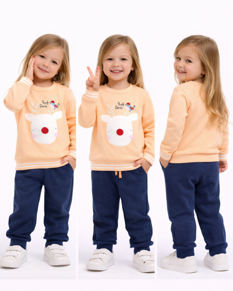 Pelops Kız Çocuk Spor Eşofman Takım