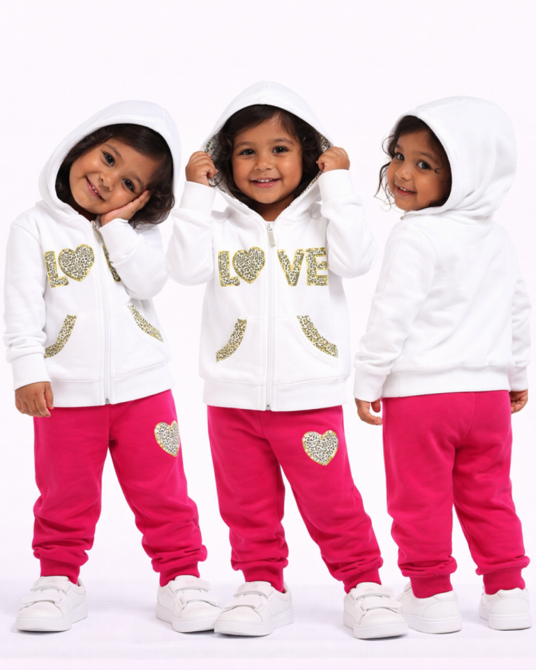 Pelops Kız Bebek Spor Eşofman Takım