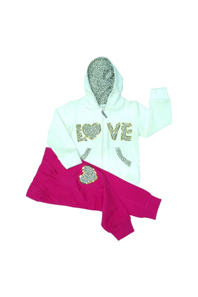 Pelops Kız Bebek Spor Eşofman Takım