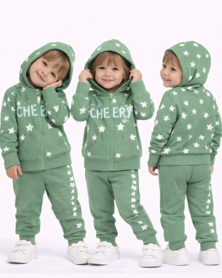 Pelops Kız Bebek Spor Eşofman Takım