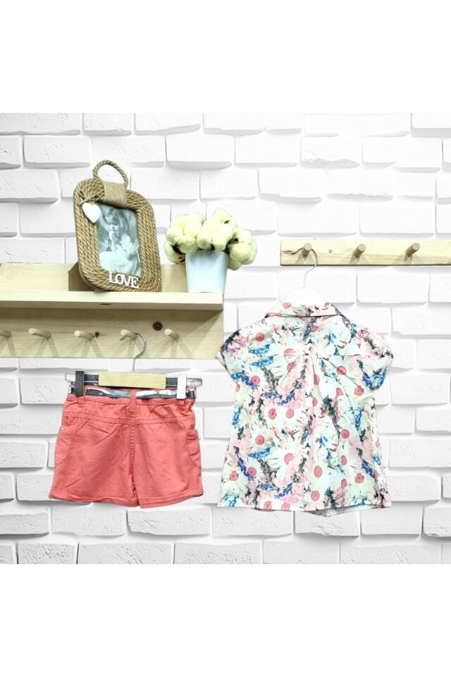 Kız Bebek Ceketli Takım