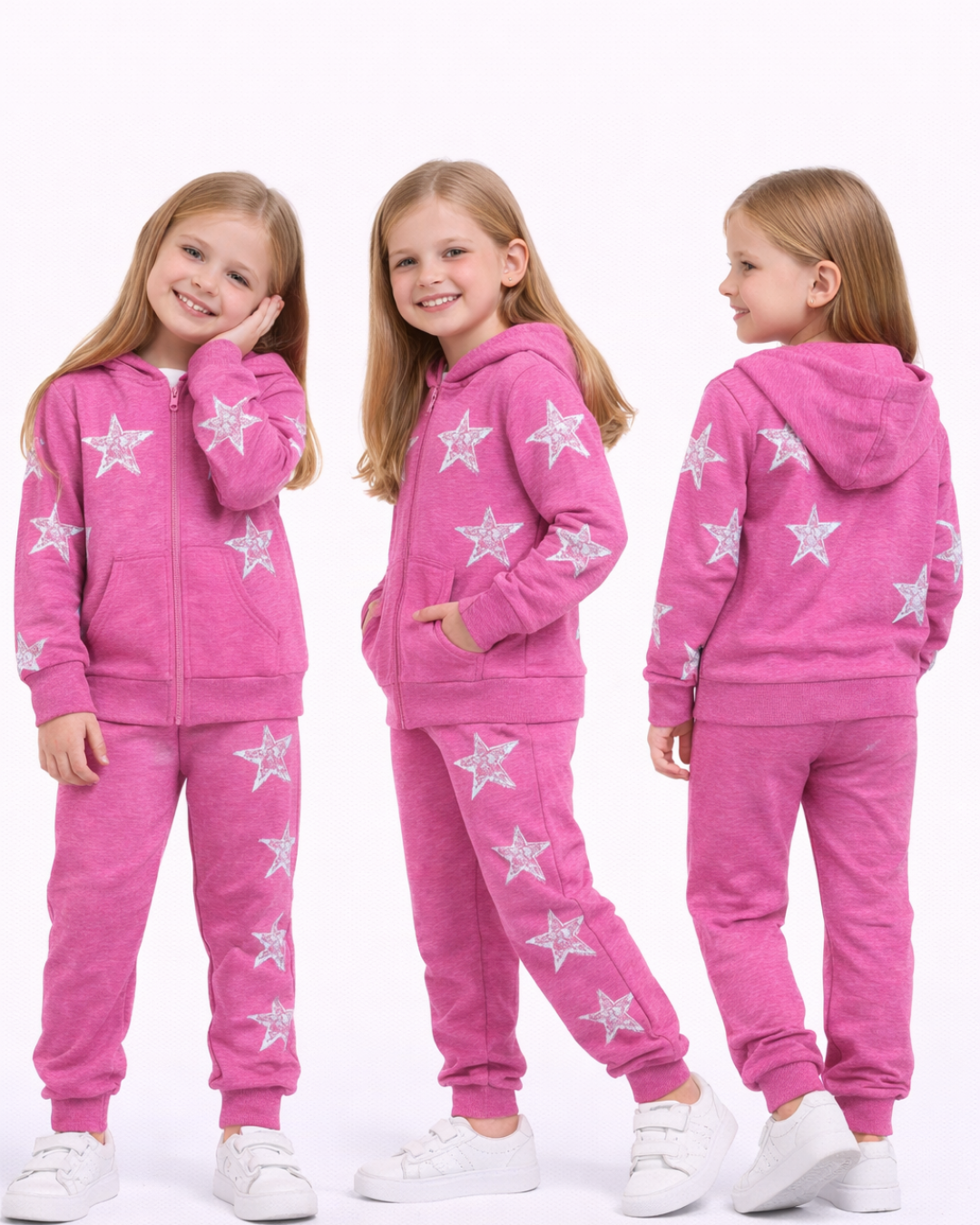 Pelops Kız Çocuk Spor Eşofman Takım