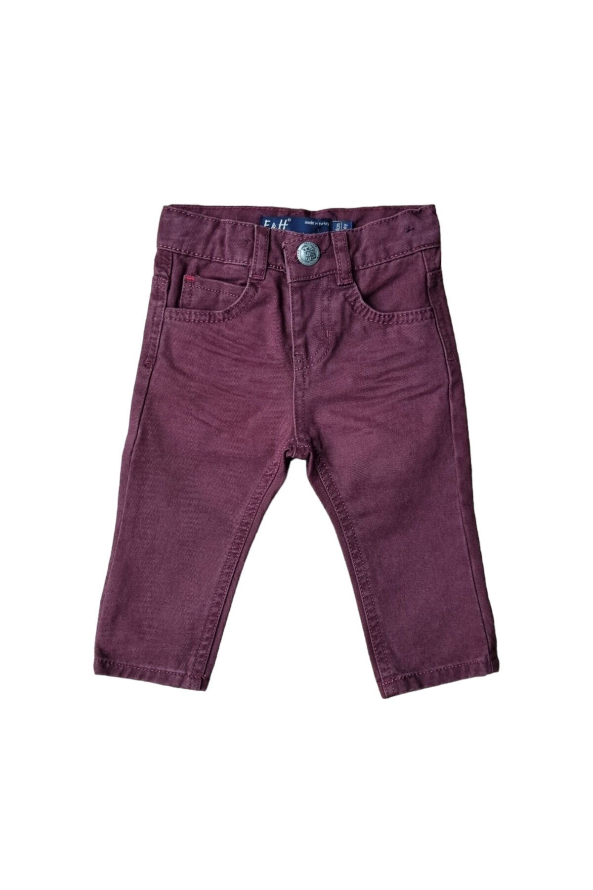 EH Unisex Keten Bebek Pantolon