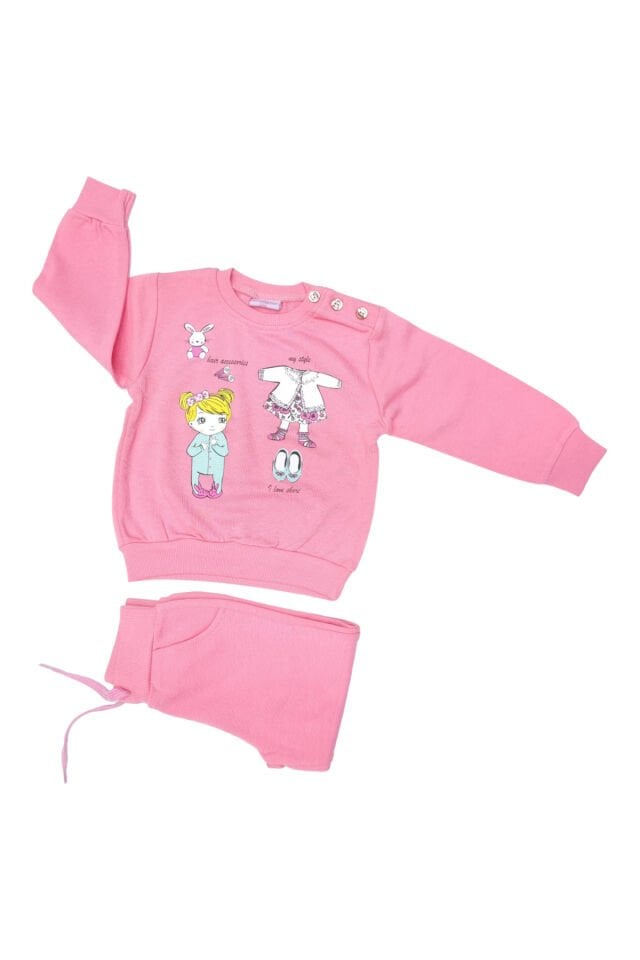 Breeze Kız Bebek Spor Eşofman Takım