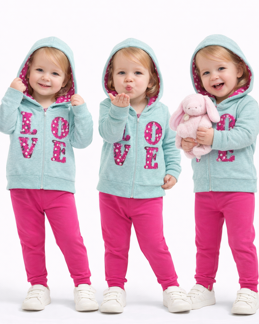 Pelops Kız Bebek Spor Eşofman Takım