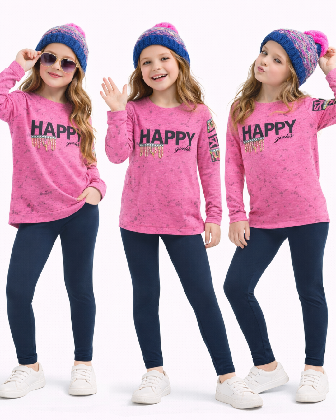 Pelops Kız Çocuk Spor Taytlı Takım