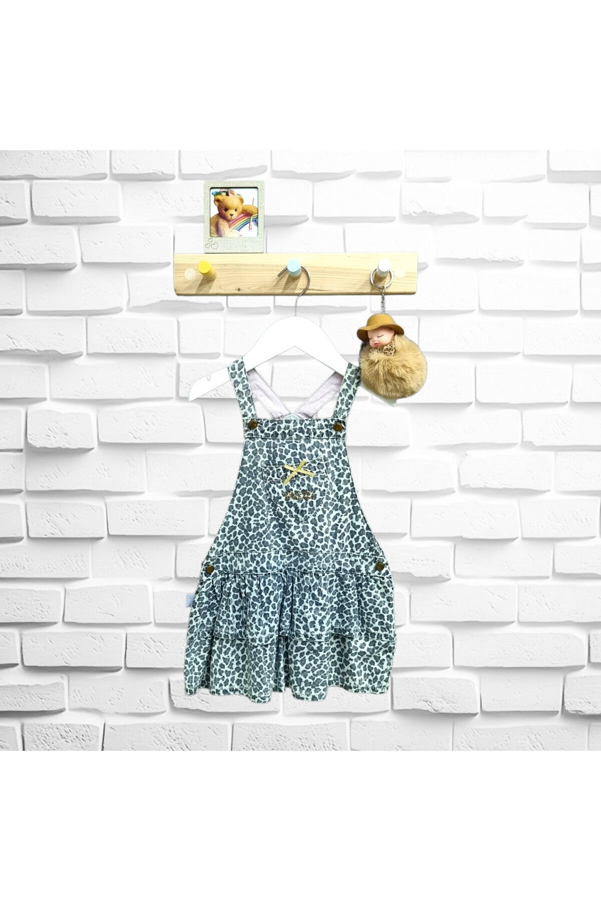 Maia Kız Bebek Yazlık Kot Elbise