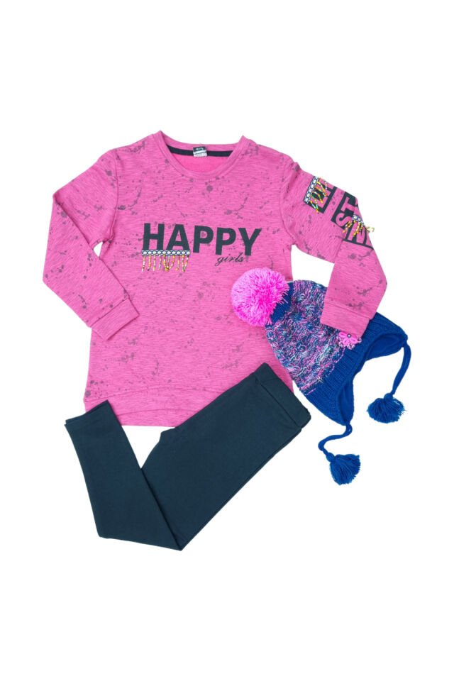 Pelops Kız Çocuk Spor Taytlı Takım