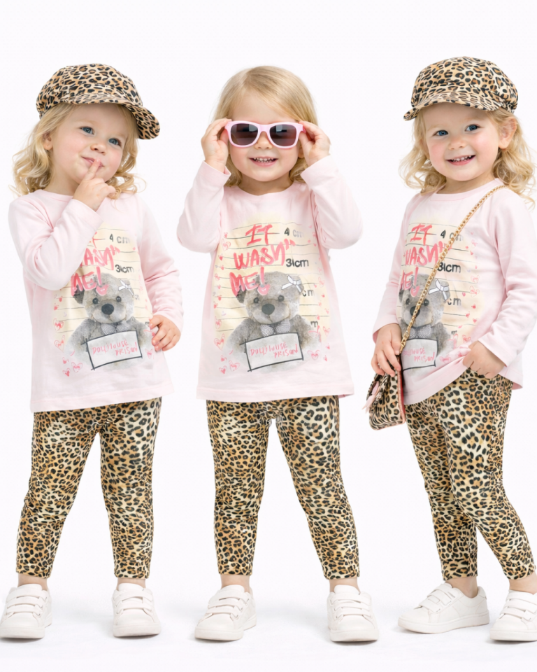 Breeze Kız Bebek Spor Taytlı Takım