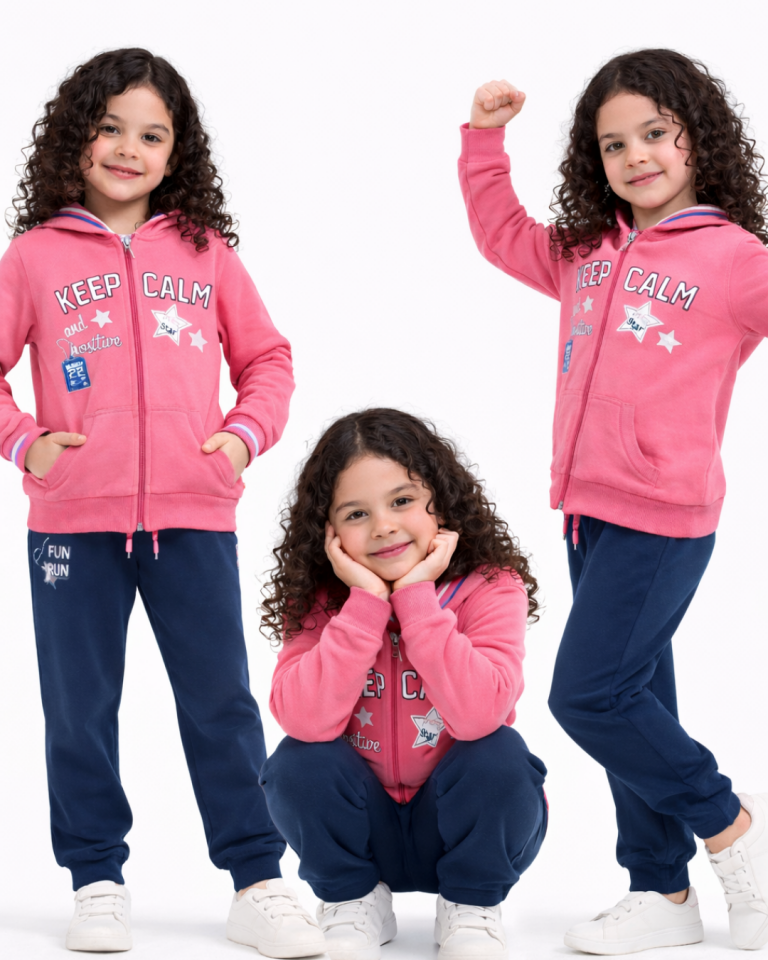 Pelops Kız Çocuk Spor Eşofman Takım