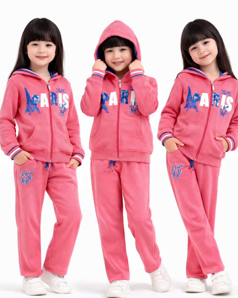 Pelops Kız Çocuk Spor Eşofman Takım