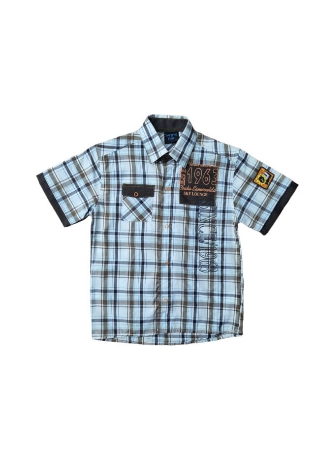 Surprise Erkek Çocuk Çizgi Desenli Gömlek