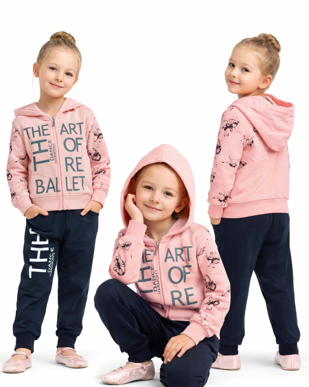 Pelops Kız Çocuk Spor Eşofman Takım