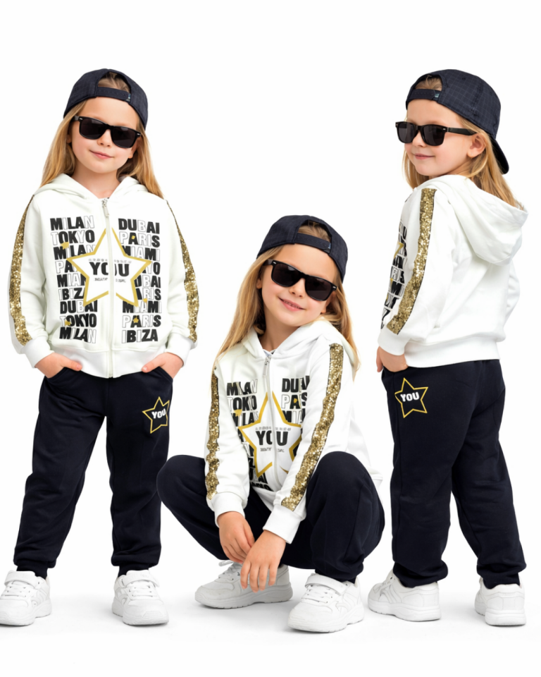 Pelops Kız Çocuk Spor Eşofman Takım