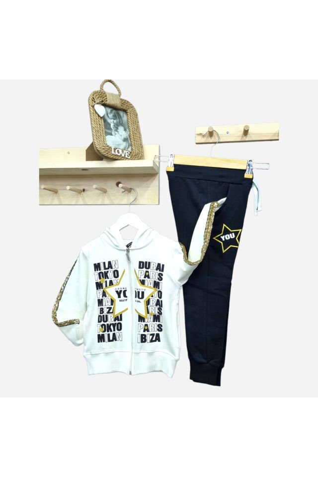 Pelops Kız Çocuk Spor Eşofman Takım