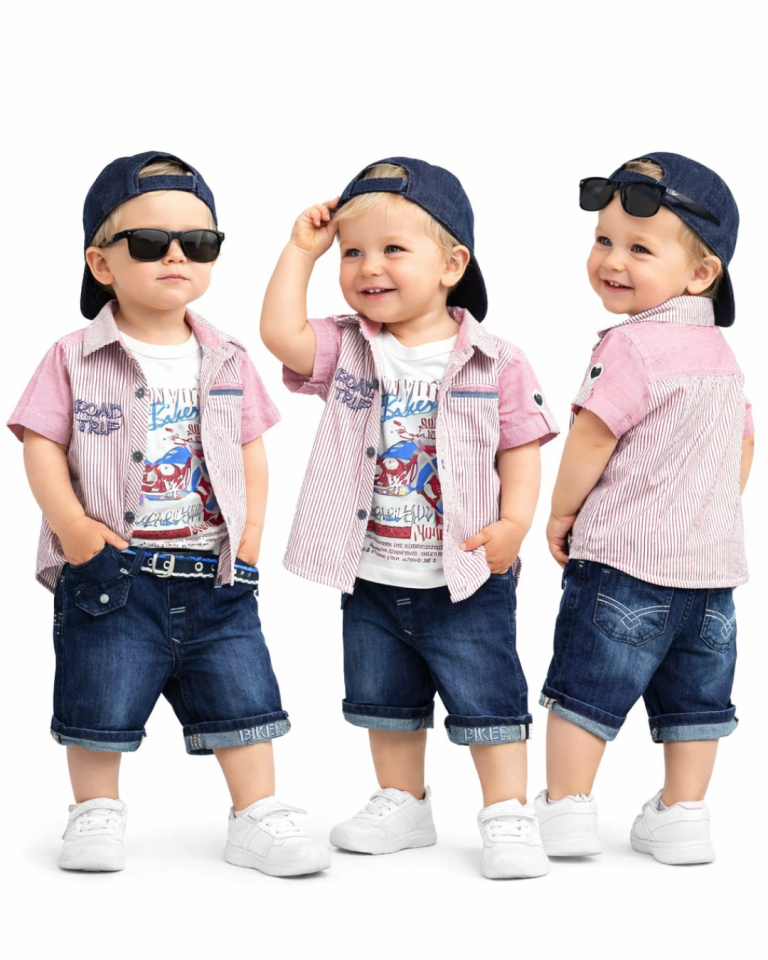 Kts Erkek Bebek Şortlu Takım