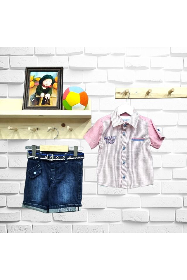 Kts Erkek Bebek Şortlu Takım