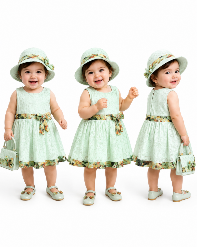 Hmms Kız Bebek Yazlık Elbise