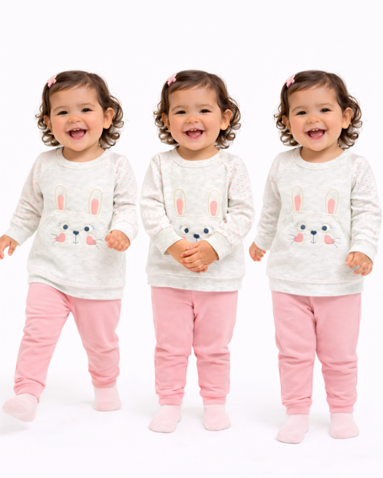 Pelops Kız Bebek Spor Eşofman Takım