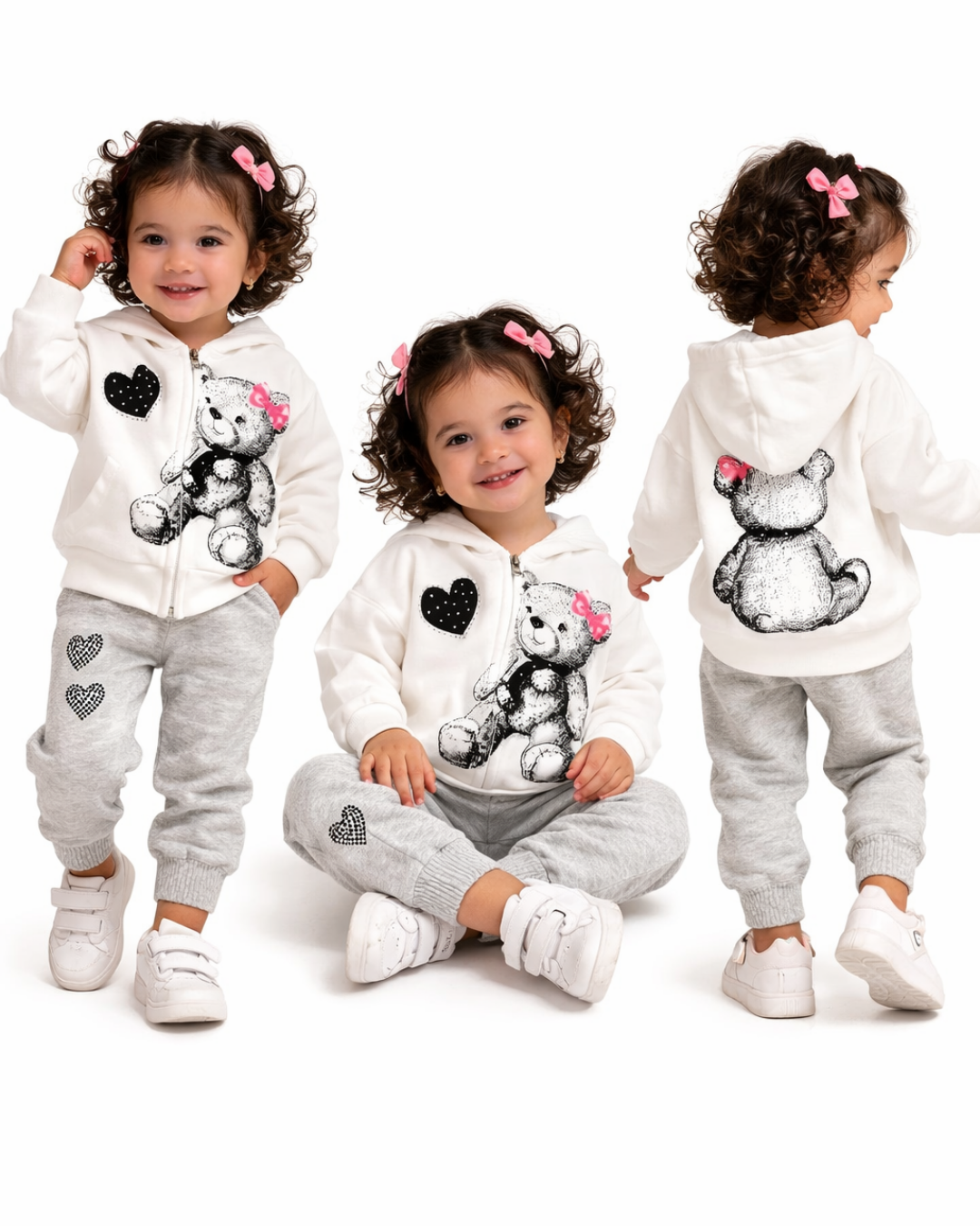 Pelops Kız Bebek Spor Eşofman Takım