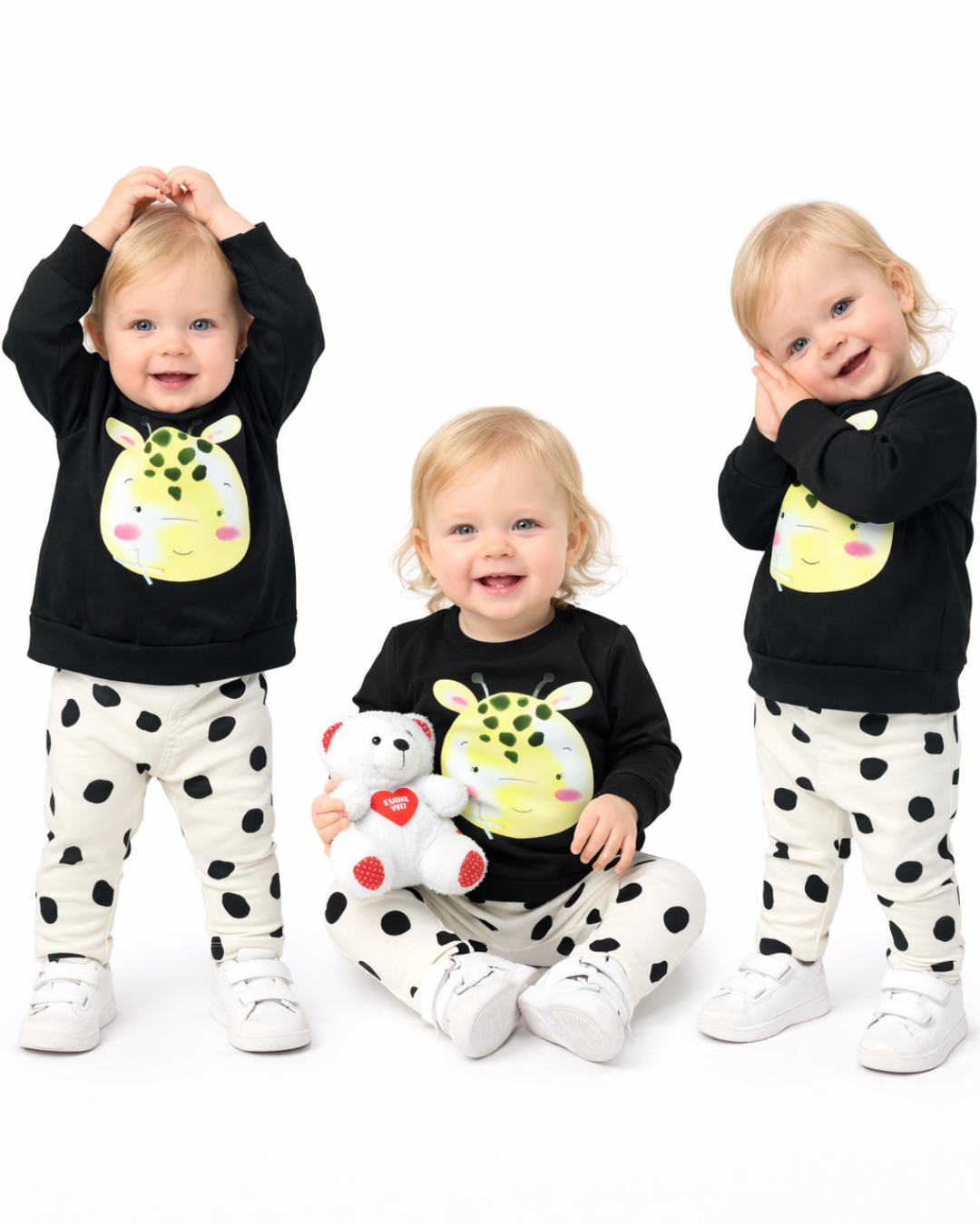 Via Kız Bebek Spor Taytlı Takım