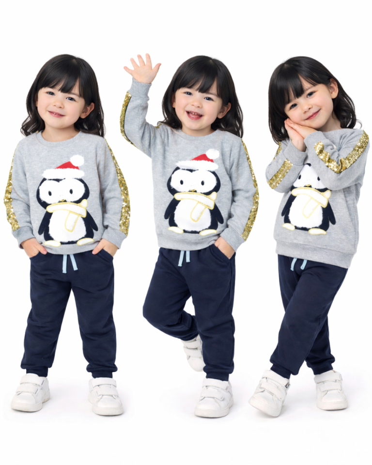 Pelops Kız Bebek Spor Eşofman Takım