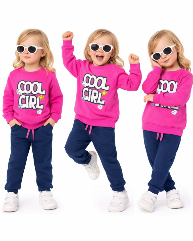 Pelops Kız Bebek Spor Eşofman Takım