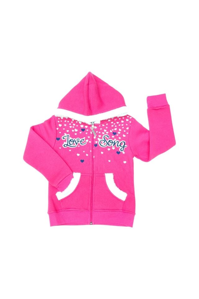 Pelops Kız Çocuk Spor Eşofman Takım Pembe - 5-6 Yaş