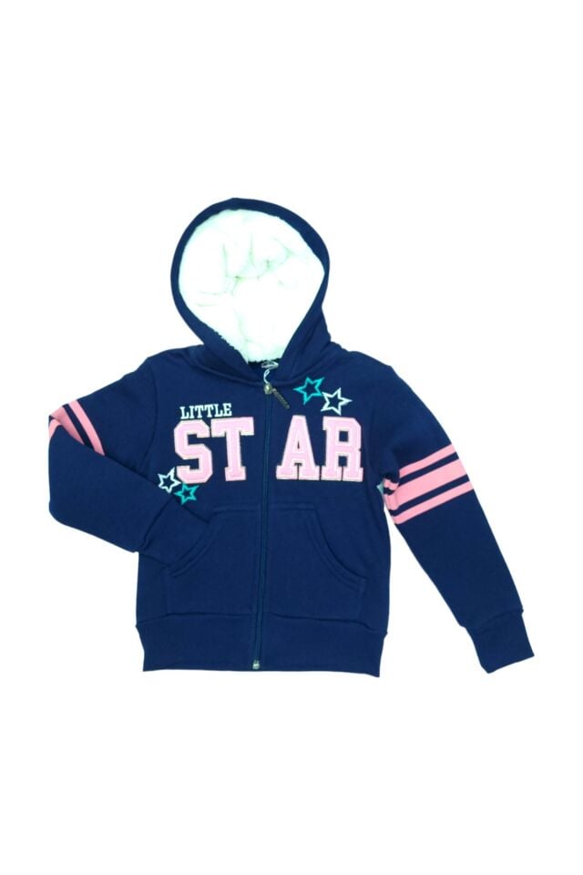 Pelops Kız Çocuk Spor Eşofman Takım Lacivert - 5-6 Yaş