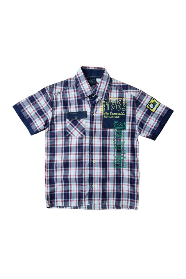 Surprise Erkek Çocuk Çizgi Desenli Gömlek