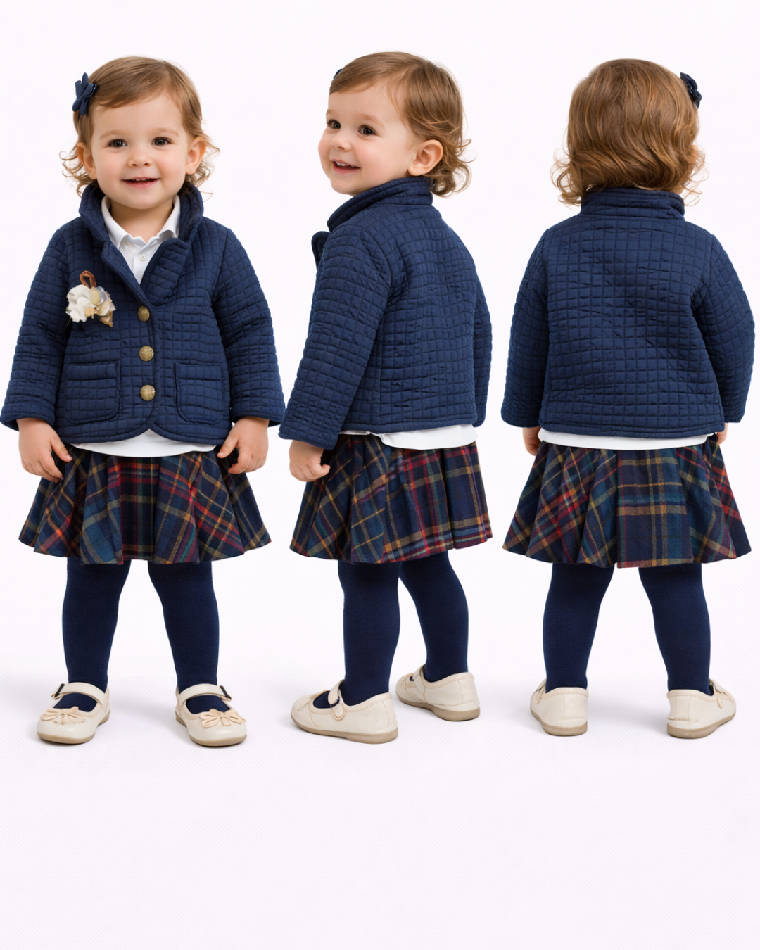 Miss Lore Kız Bebek Ceketli Takım