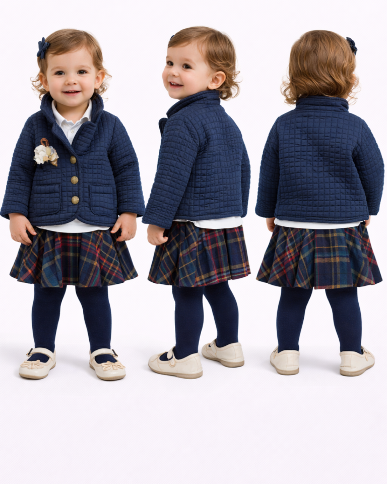 Miss Lore Kız Bebek Ceketli Takım